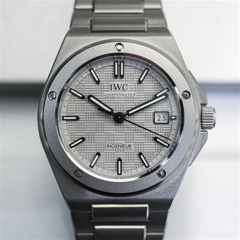 iwc ingenieur titanium review.